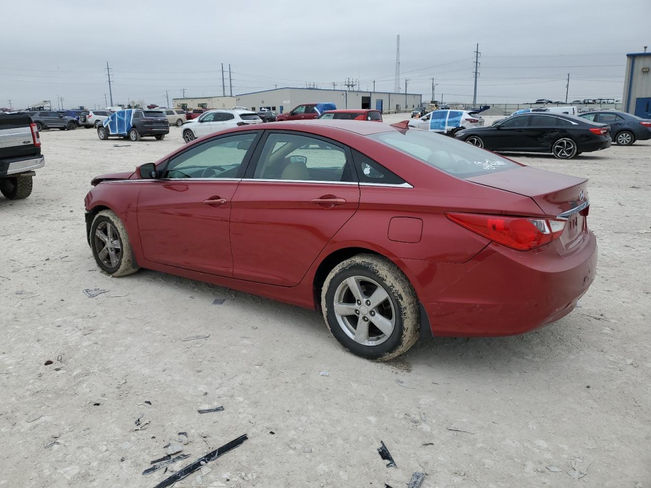 Lot #3064410426 2013 HYUNDAI SONATA GLS