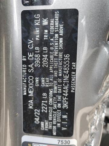 2022 KIA FORTE GT - 3KPF44AC1NE485536