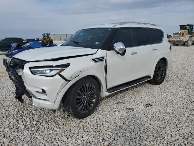 INFINITI QX80 SENSO 2022 white  gas JN8AZ2BD8N9870253 photo #1