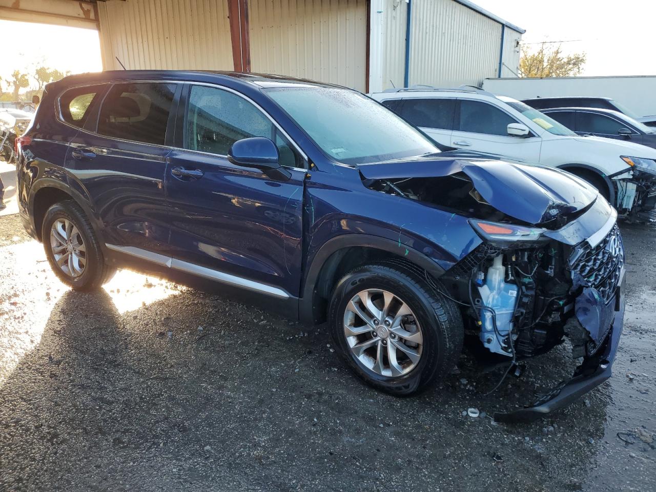 Lot #3028078530 2019 HYUNDAI SANTA FE S