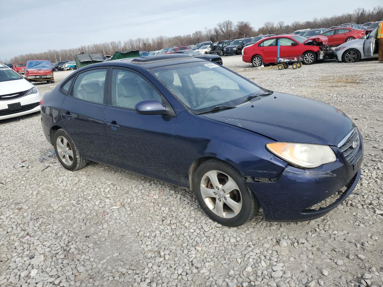 Lot #3024960394 2009 HYUNDAI ELANTRA GL