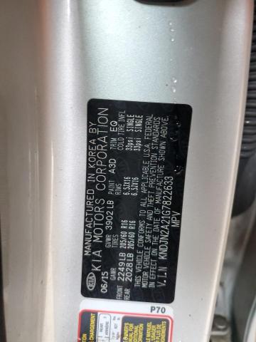 2016 KIA SOUL - KNDJN2A21G7822633