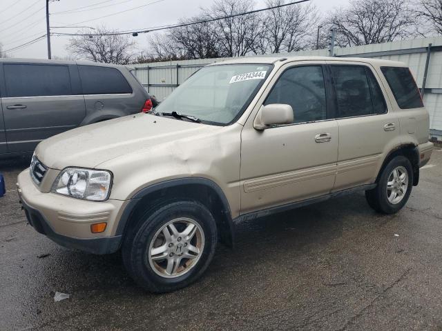 HONDA CR-V 2001 beige  gas JHLRD18731C049036 photo #1