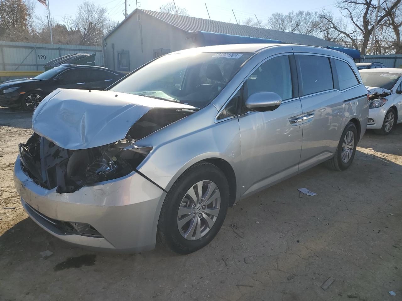 Lot #3037200490 2015 HONDA ODYSSEY EX