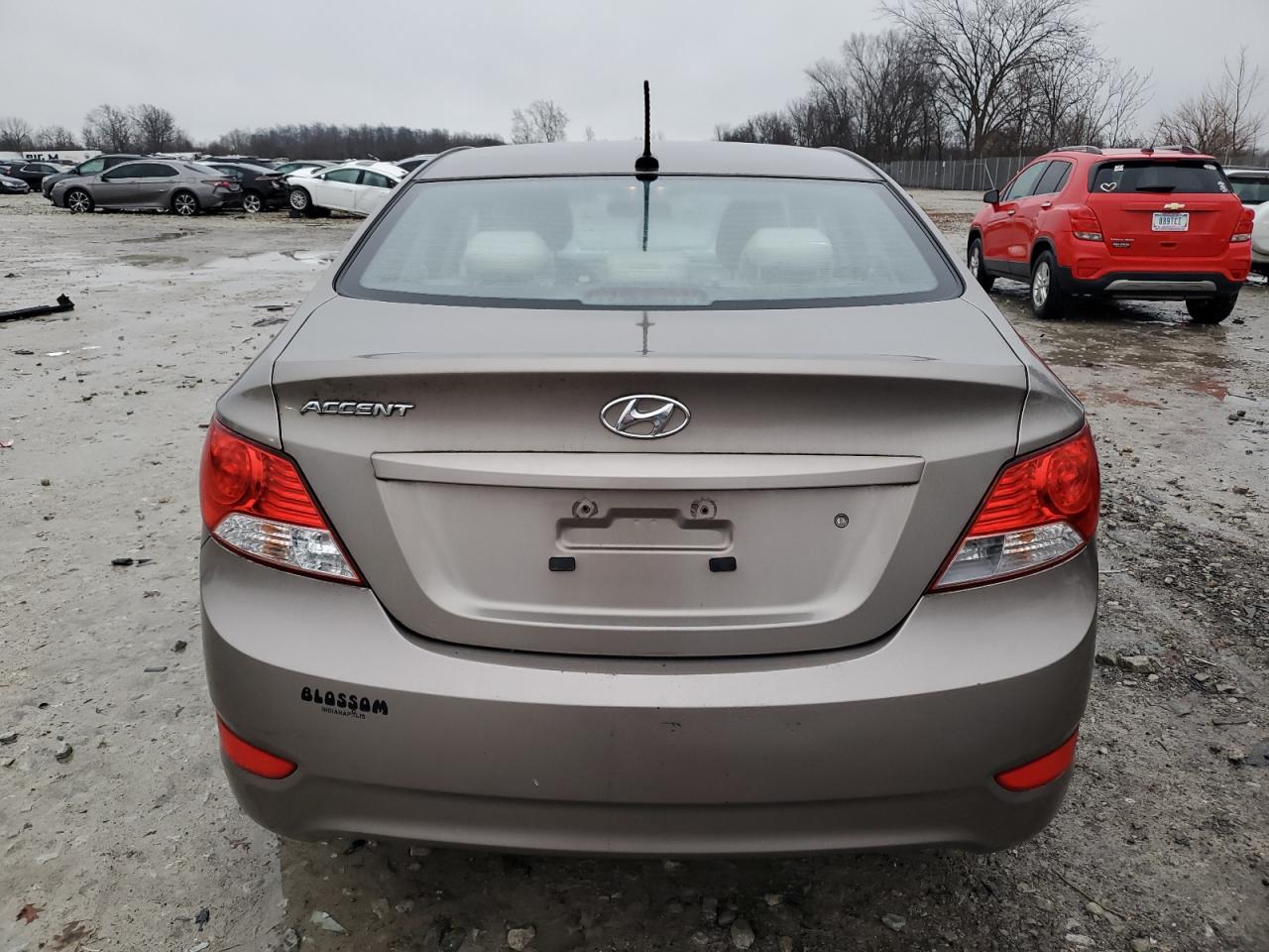 Lot #3025839309 2014 HYUNDAI ACCENT GLS