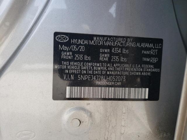 2020 HYUNDAI SONATA SEL - 5NPEJ4J28LH052073
