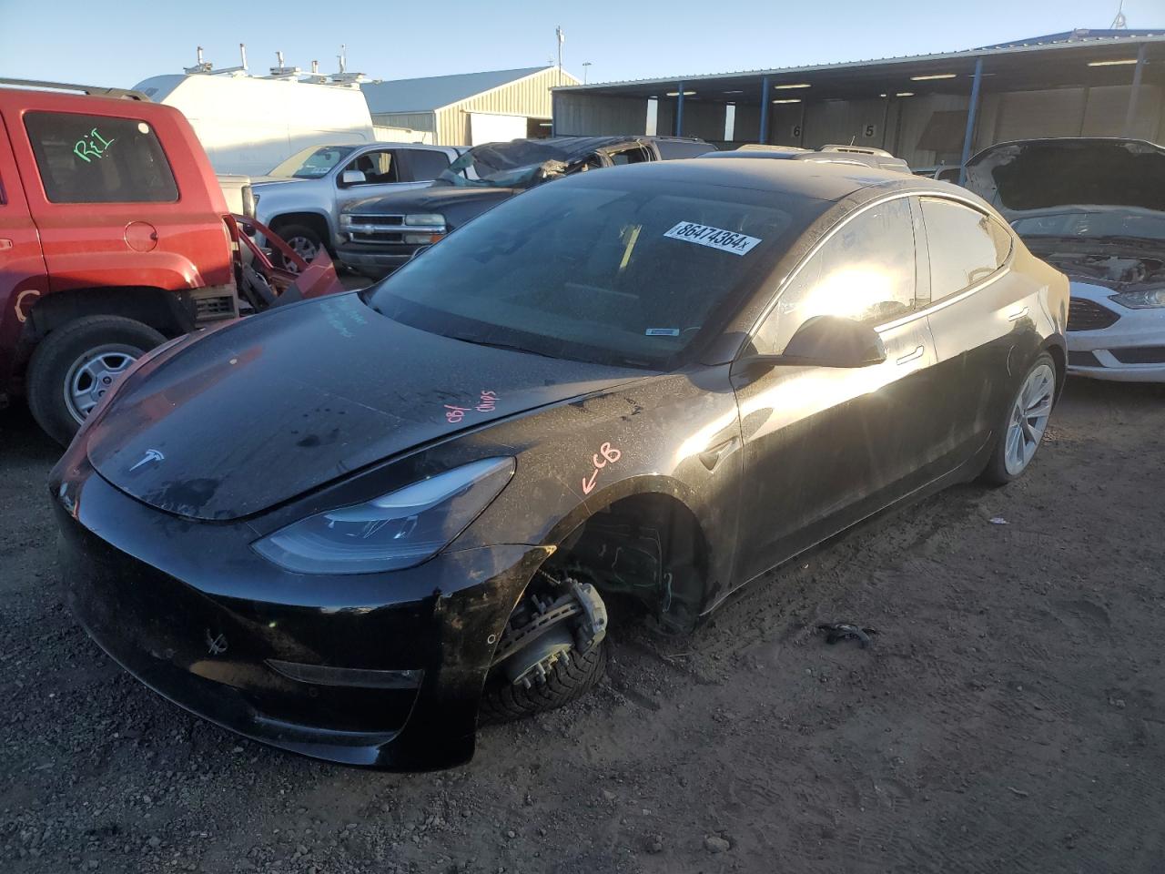  Salvage Tesla Model 3