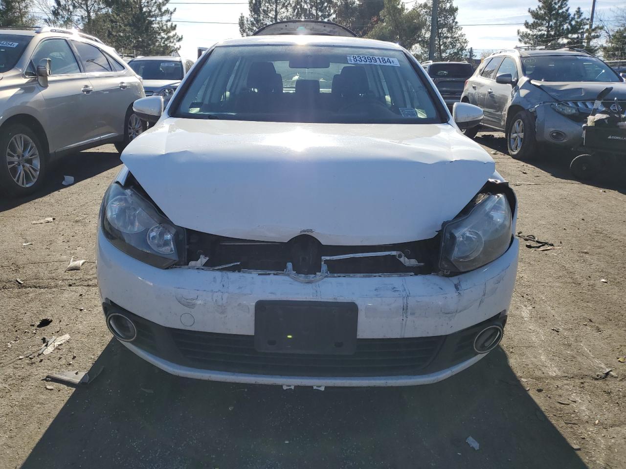 Lot #3026236259 2014 VOLKSWAGEN GOLF