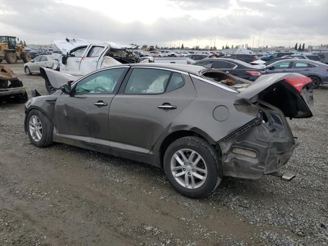 KIA OPTIMA LX 2013 gray  gas 5XXGM4A72DG135443 photo #3