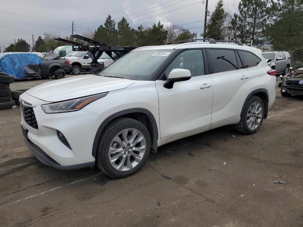 Lot #3024672622 2022 TOYOTA HIGHLANDER