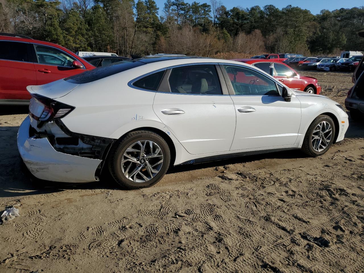 Lot #3037243490 2020 HYUNDAI SONATA SEL