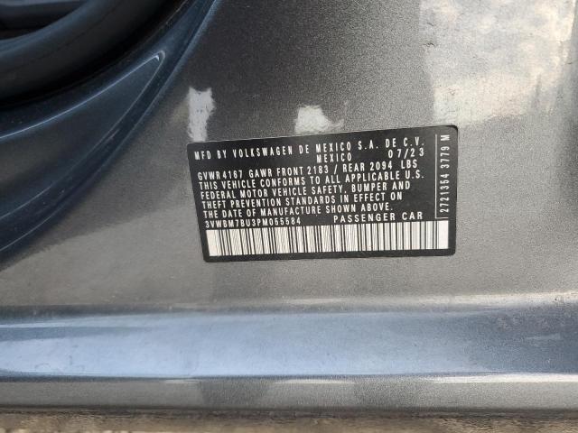2023 VOLKSWAGEN JETTA SPOR - 3VWBM7BU3PM055584