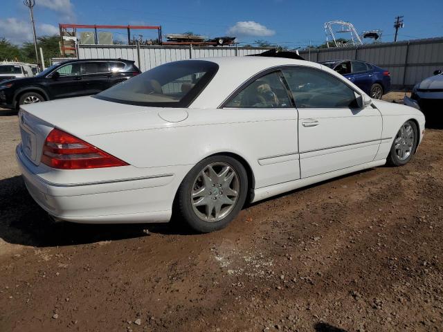 MERCEDES-BENZ CL 500 2001 white coupe gas WDBPJ75J81A015524 photo #4