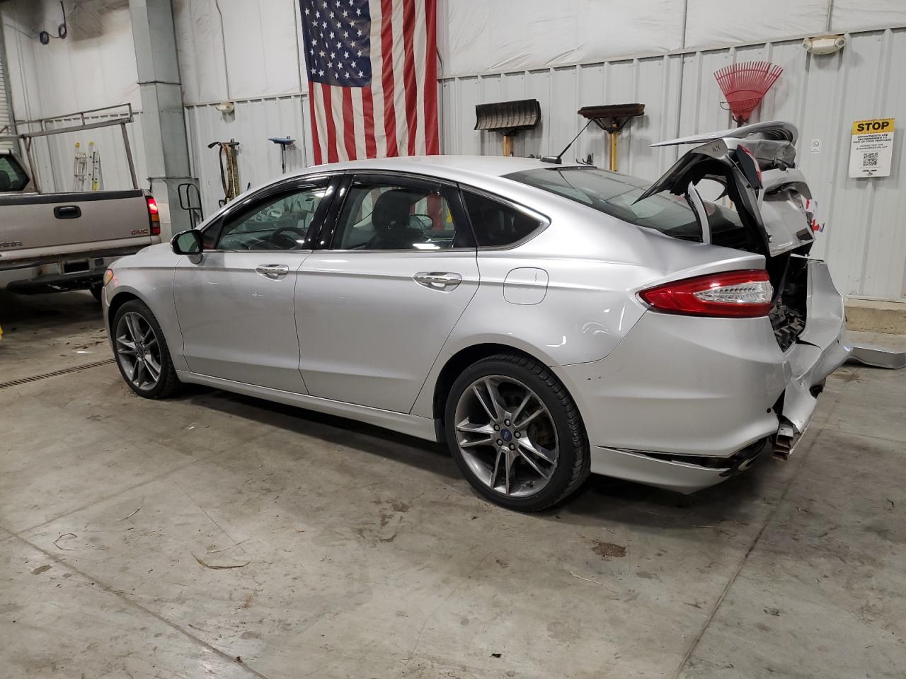 Lot #3056636353 2014 FORD FUSION TIT