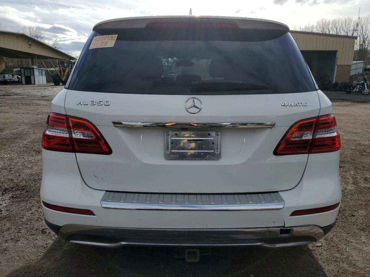 Lot #3033012018 2015 MERCEDES-BENZ ML 350 4MA