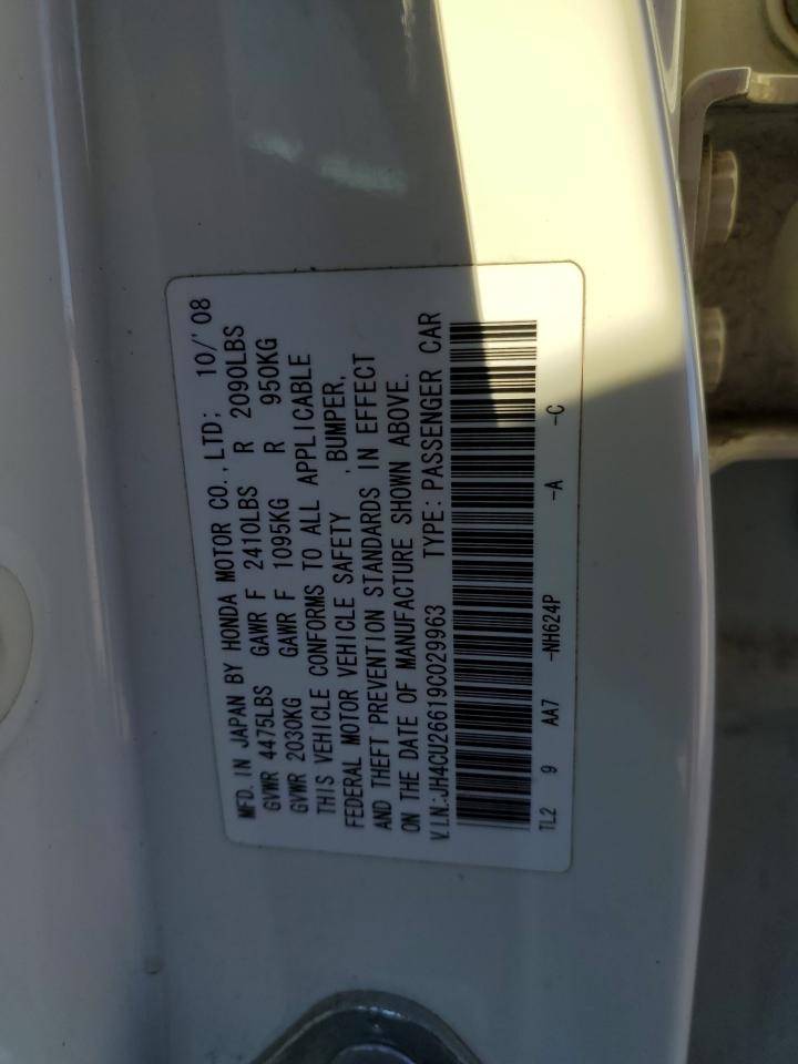 Lot #3025384724 2009 ACURA TSX