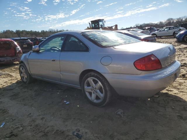 ACURA 3.2CL TYPE 2001 silver  gas 19UYA42781A003226 photo #3