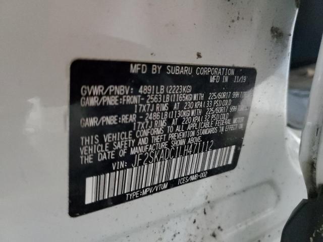 2020 SUBARU FORESTER JF2SKADC1LH471112