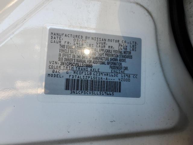 2020 NISSAN KICKS SV - 3N1CP5CV5LL519665