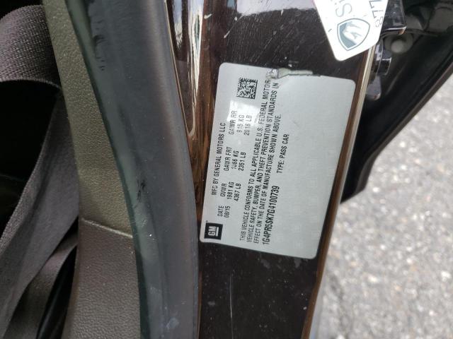 2016 BUICK VERANO CON 1G4PR5SK7G4100739