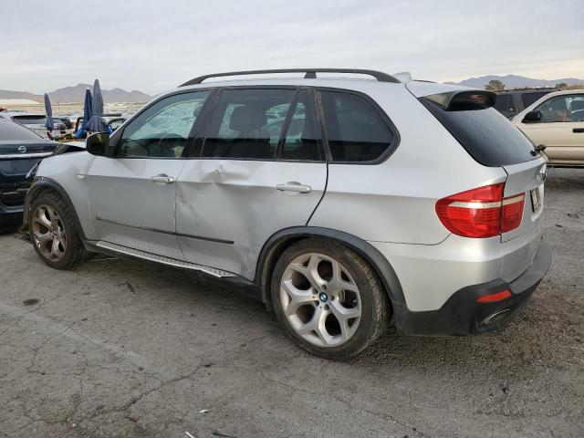 BMW X5 4.8I 2008 silver 4dr spor gas 5UXFE83528L098135 photo #3