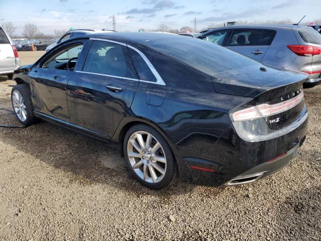 LINCOLN MKZ HYBRID 2016 black  hybrid engine 3LN6L2LU4GR624739 photo #3