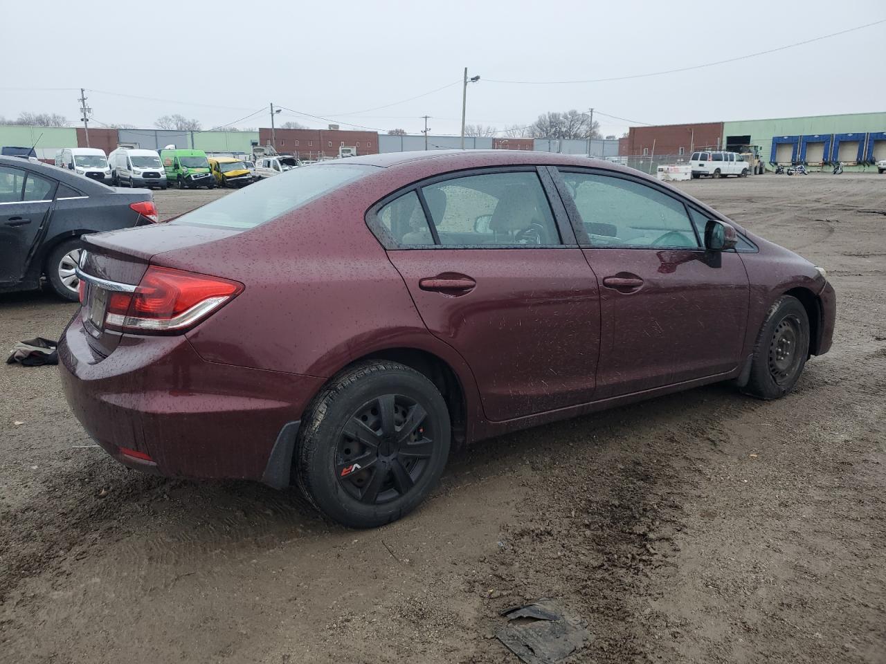 Lot #3029351695 2013 HONDA CIVIC LX