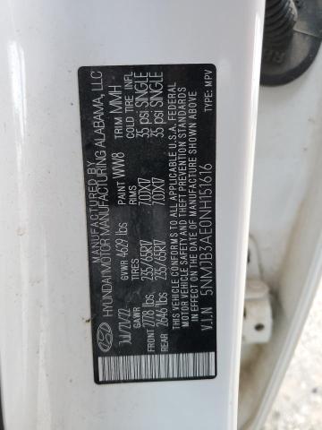 2022 HYUNDAI TUCSON SEL - 5NMJB3AE0NH151616