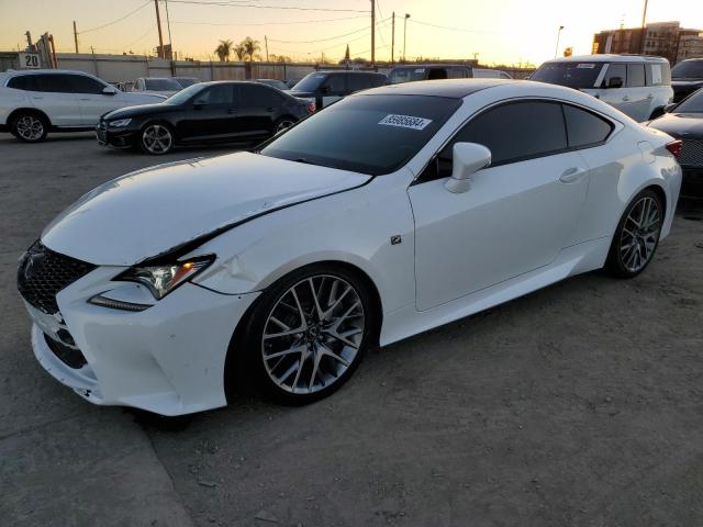 LEXUS RC 350 2015 white  Gasoline JTHHE5BC8F5009063 photo #1