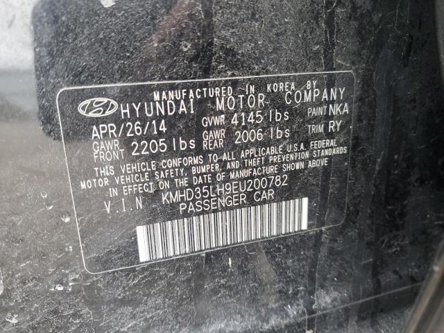 VIN KMHD35LH9EU200782 2014 HYUNDAI ELANTRA no.12