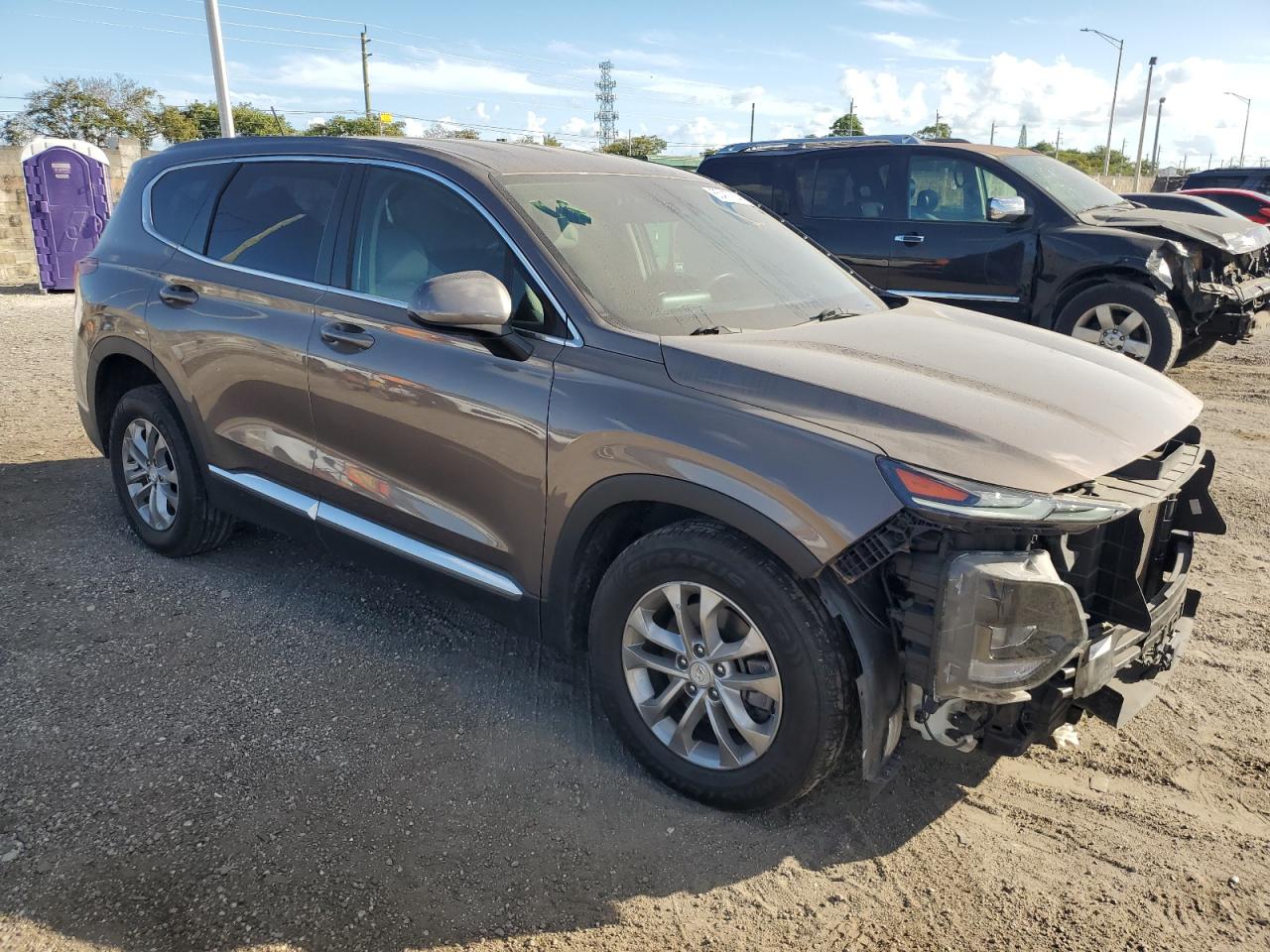 Lot #3052601122 2020 HYUNDAI SANTA FE S