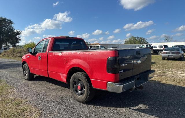 FORD F150 2007 red pickup gas 1FTRF12W47KB40354 photo #4