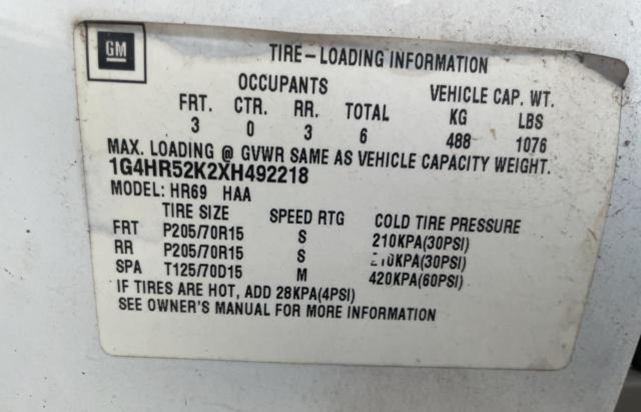 Lot #3027045841 1999 BUICK LESABRE LI