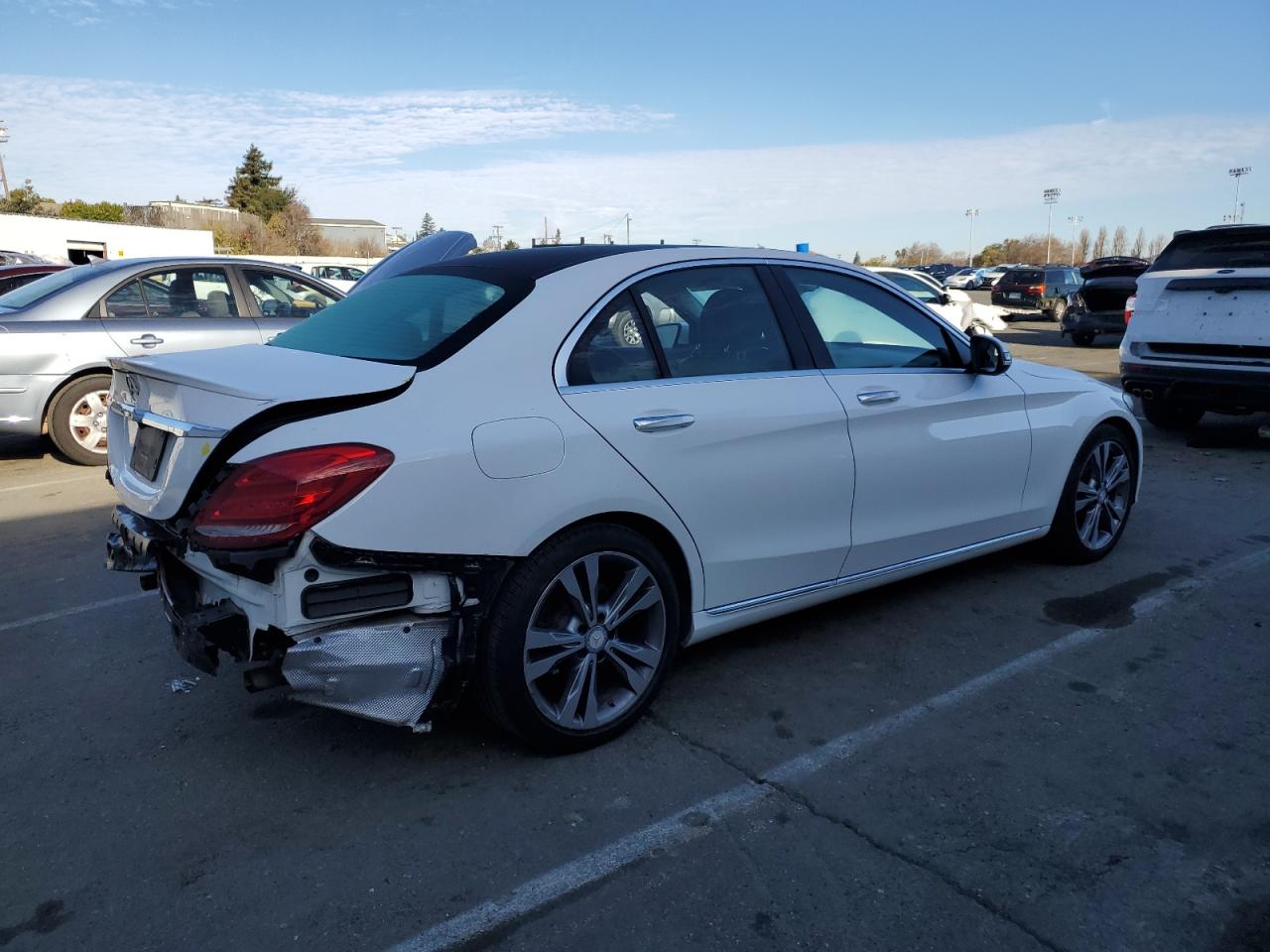 Lot #3026982800 2017 MERCEDES-BENZ C 300