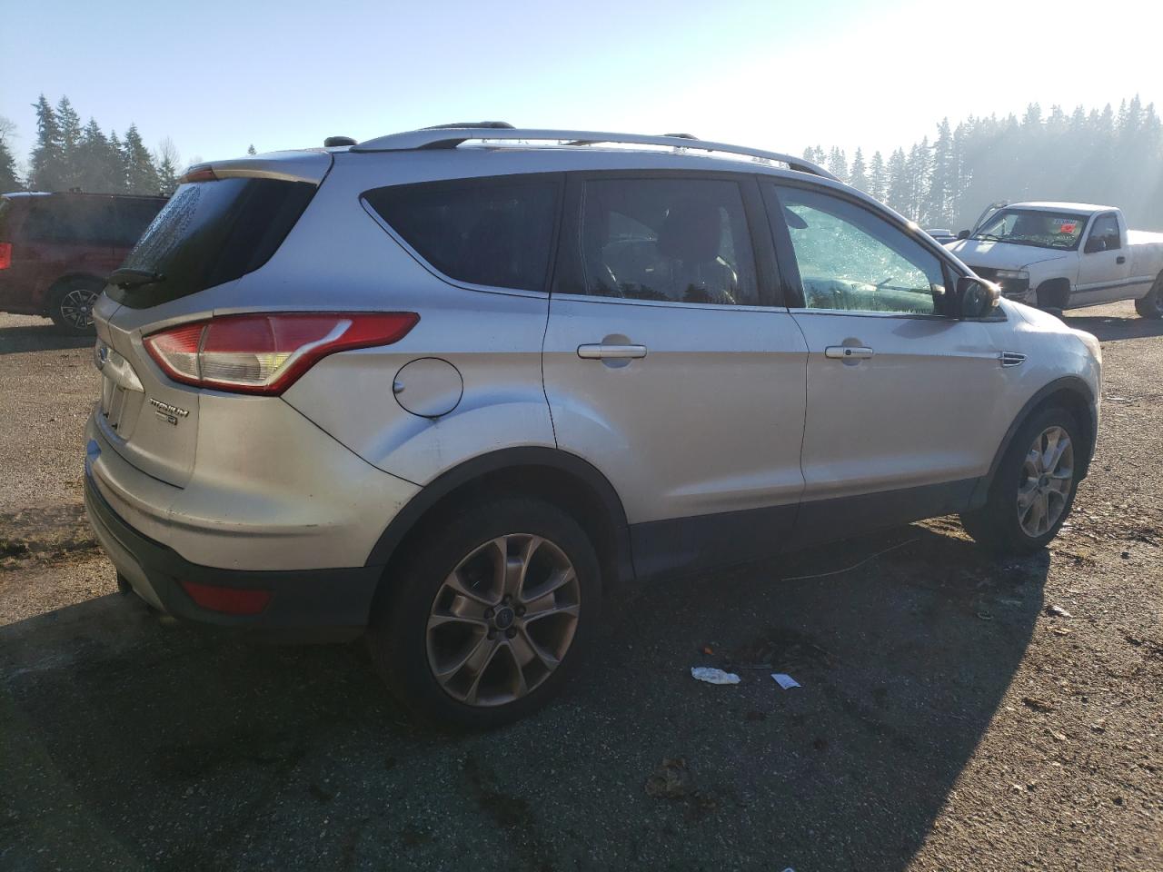 Lot #3034519735 2014 FORD ESCAPE TIT