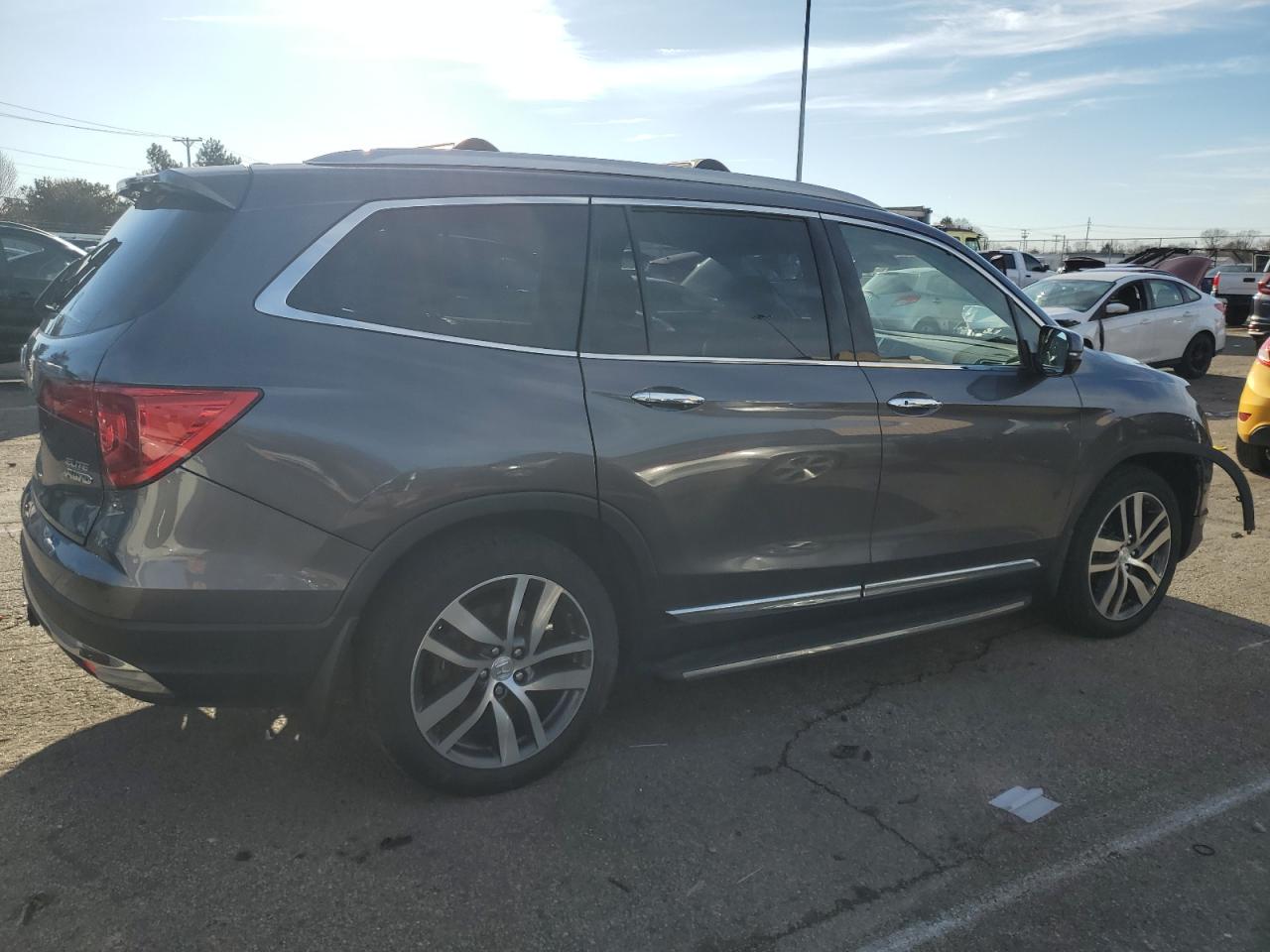 Lot #3029466731 2017 HONDA PILOT ELIT