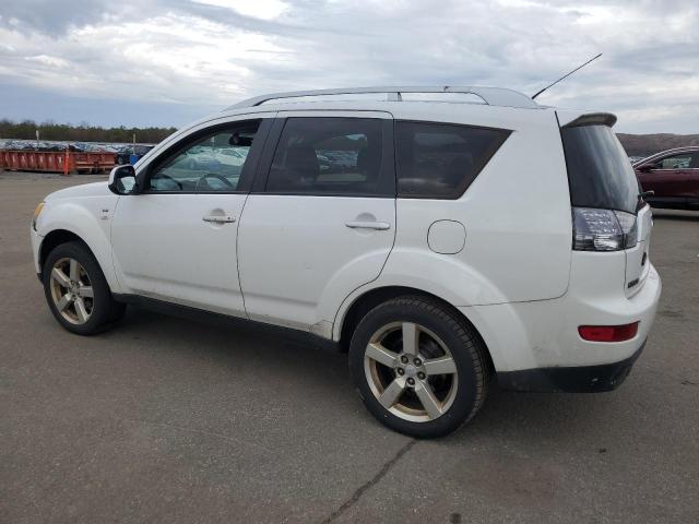 MITSUBISHI OUTLANDER 2008 white  gas JA4MT41X18Z013563 photo #3