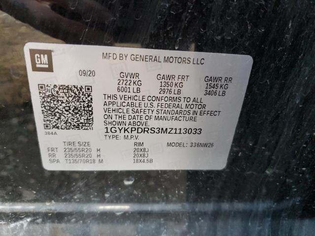2021 CADILLAC XT6 PREMIU - 1GYKPDRS3MZ113033