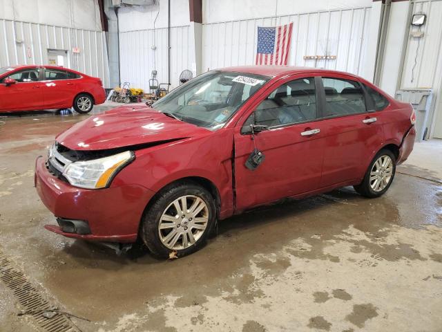 FORD FOCUS SEL 2011 red  gas 1FAHP3HN2BW116001 photo #1