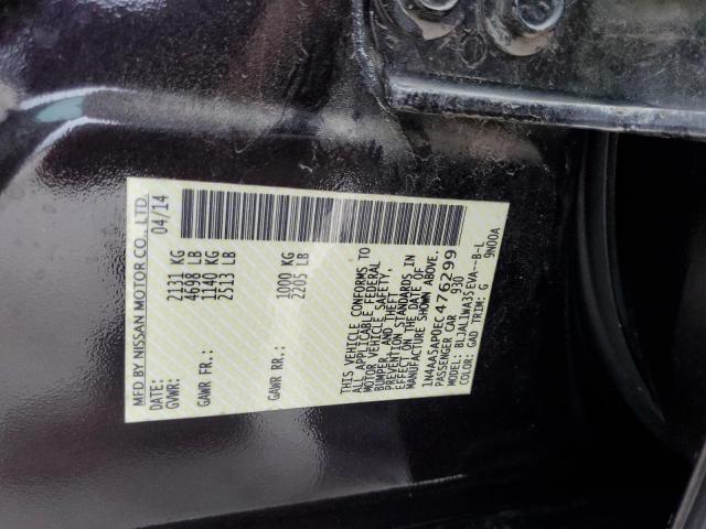 VIN 1N4AA5AP0EC476299 2014 NISSAN MAXIMA no.12