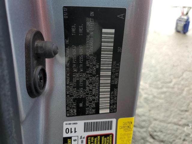 2017 TOYOTA SIENNA LE - 5TDKZ3DCXHS820874