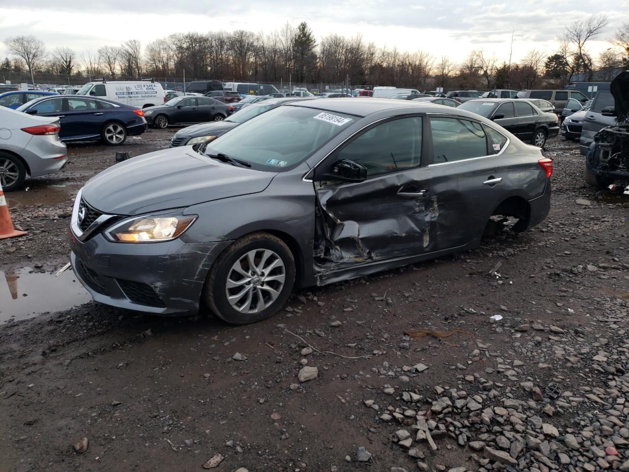 Lot #3030756161 2018 NISSAN SENTRA S