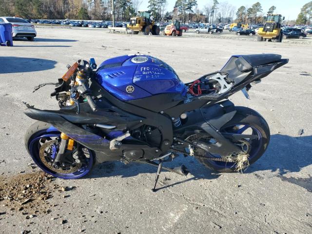 YAMAHA YZFR6 2019 blue  gas JYARJ28E5KA004375 photo #4