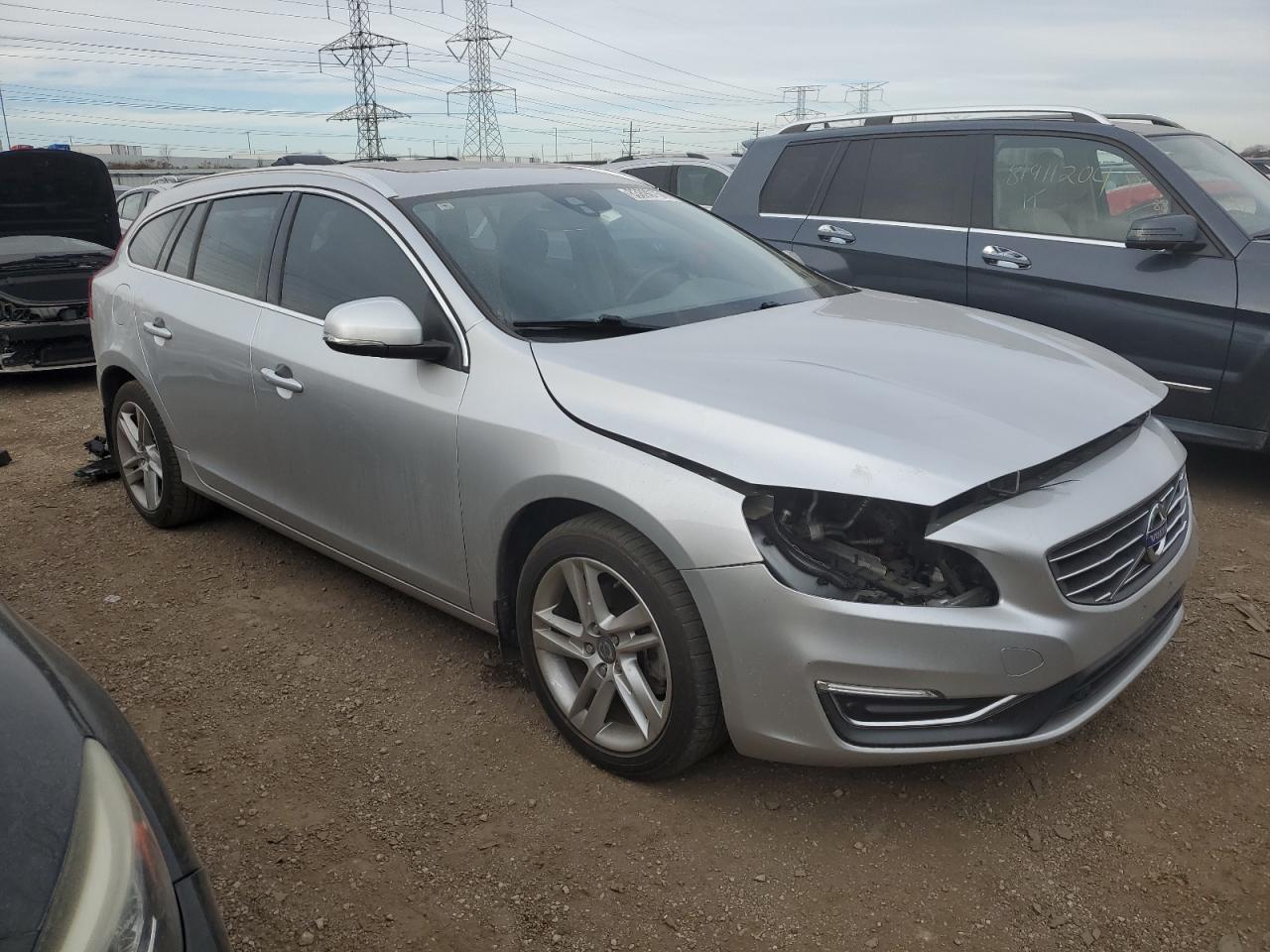 Lot #3045585636 2015 VOLVO V60 PREMIE