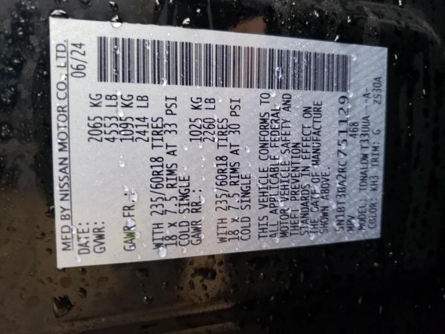 2024 NISSAN ROGUE SV - 5N1BT3BA2RC751129