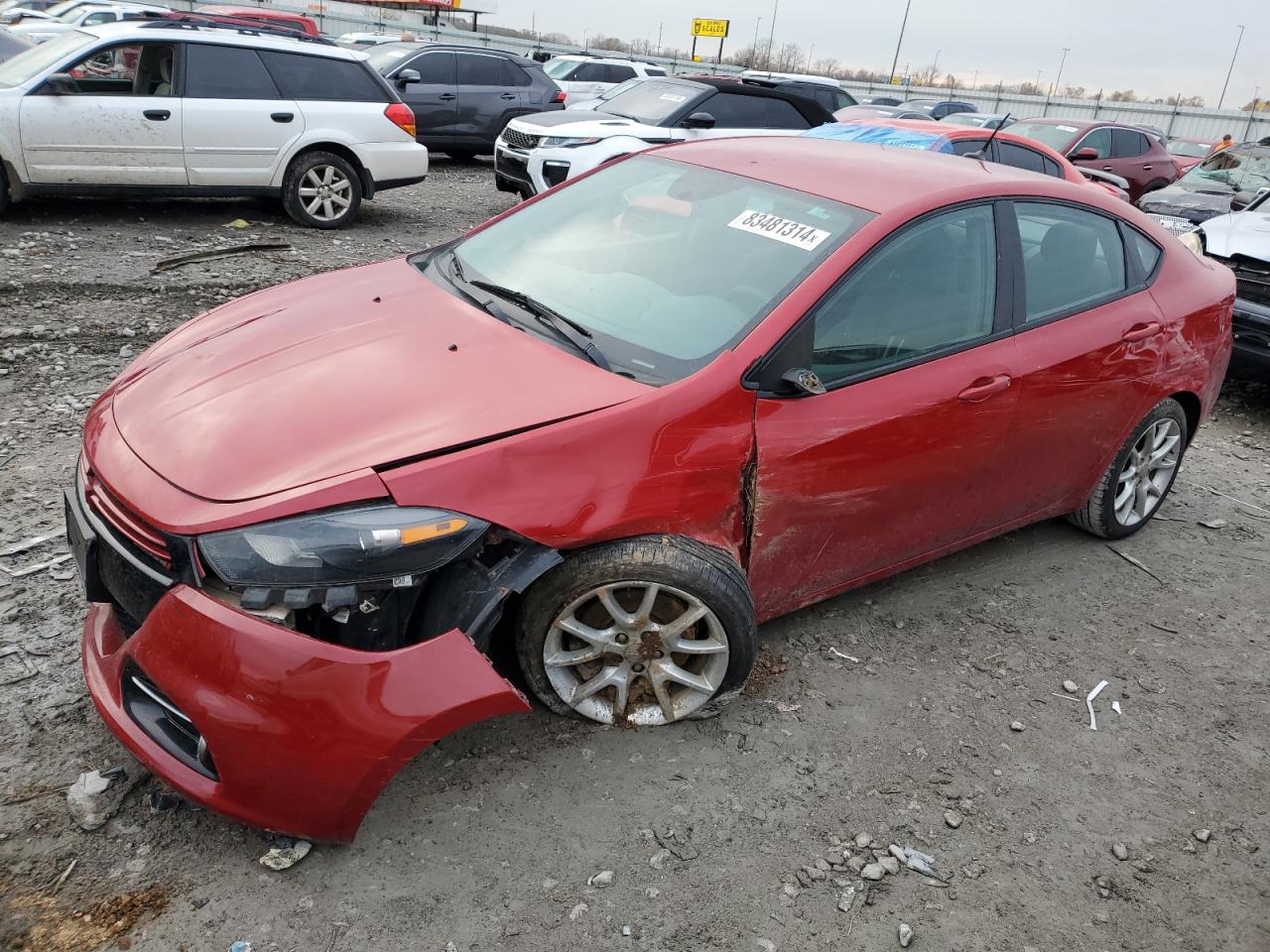 Lot #3031414718 2013 DODGE DART SXT