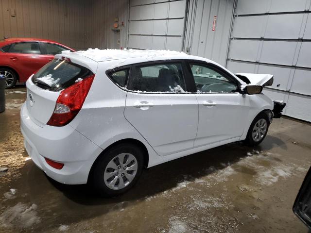 HYUNDAI ACCENT SE 2016 white  gas KMHCT5AE9GU288899 photo #4