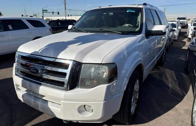 FORD EXPEDITION 2013 white 4dr spor flexible fuel 1FMJK2A56DEF00897 photo #3