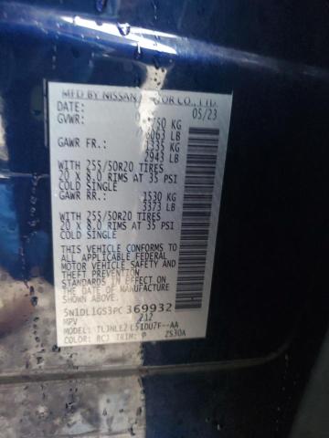 2023 INFINITI QX60 SENSO - 5N1DL1GS3PC369932