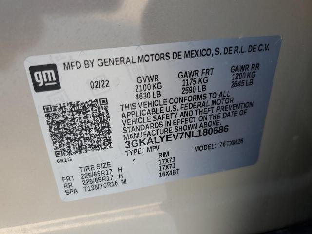 2022 GMC TERRAIN AT 3GKALYEV7NL180686